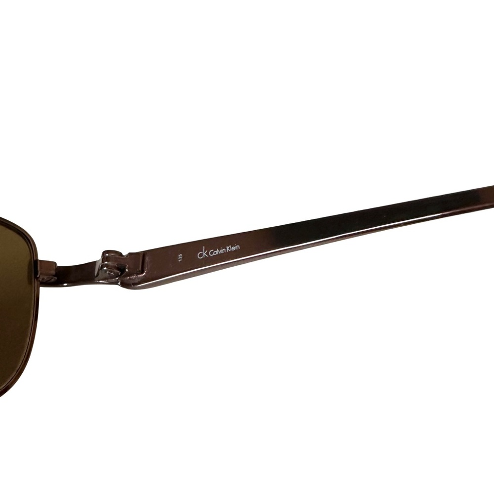 Calvin Klein Men’s Sunglasses Brown Metal Frame Nose Pieces - Picture 7 of 7